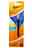 09110029: BIC 4 Couleurs - Recharges pour Stylo-Bille - Pointe Moyenne (1,0 mm) – Encre Bleue, Blister de 2 