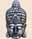 09101744: Masque Bouddha Silver  