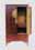 22221381: Armoire de mariage TV Portes Pliantes rouge/noire/nature